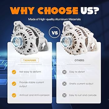 Amazon.com: New Alternator AHI0045 Compatible with Nissan